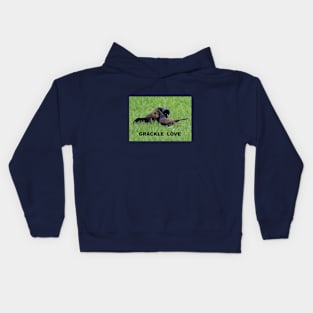 Grackle Love Kids Hoodie